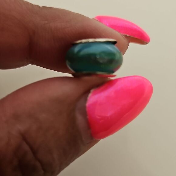 Murano Glass Bead 925 Charm Blue - Picture 7 of 16